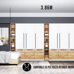 Dressing 3.86m / Dulap Dormitor Timea