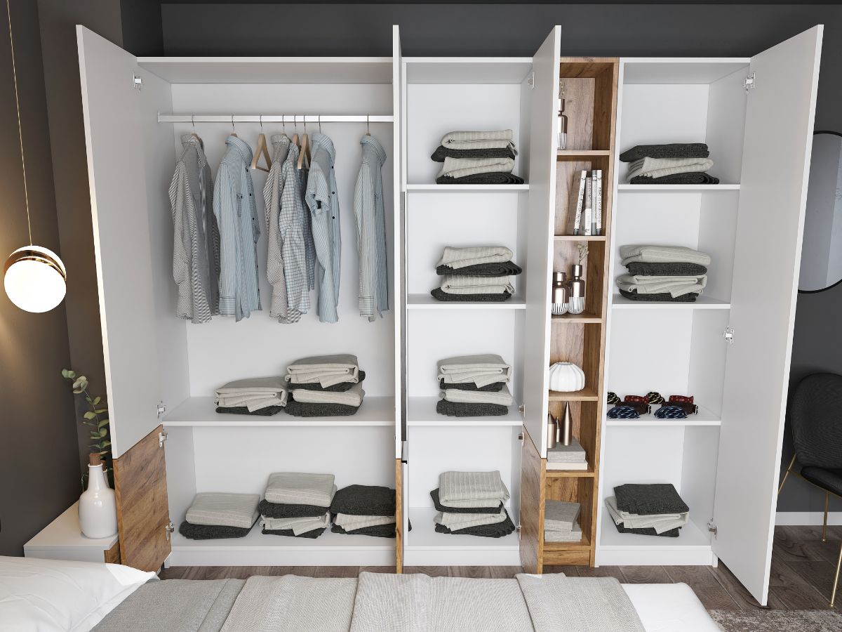 Dressing 2.30m / Dulap Dormitor Timea - imagine 2