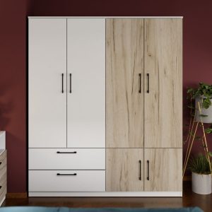 Dulap Relax Alb / Stejar k02 - C164/02