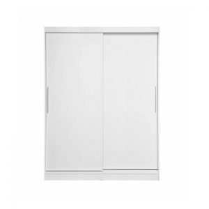 Dulap RODOS 01, usi glisante, alb, 150x60x200 cm