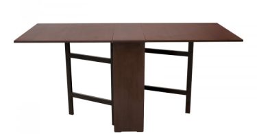 Masa plianta, 8 persoane, wenge, 177x77x80 cm