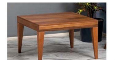 Masuta cafea GRS 2214, maro, 80x80x52 cm