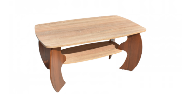 Masuta cafea MALVINA, sonoma + nuc, 100x60x52 cm