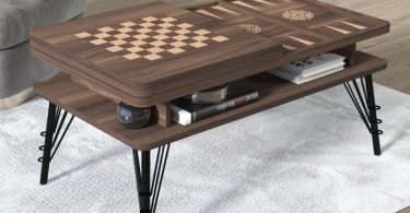Masuta cafea TABLE, maro, 103x59x50 cm
