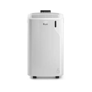 Aparat de aer conditioant portabil De'Longhi Pinguino PAC EM77, 9000 BTU, Clasa A, 70 mc, Display LED, Temporizator, Dezumidificare (Alb)