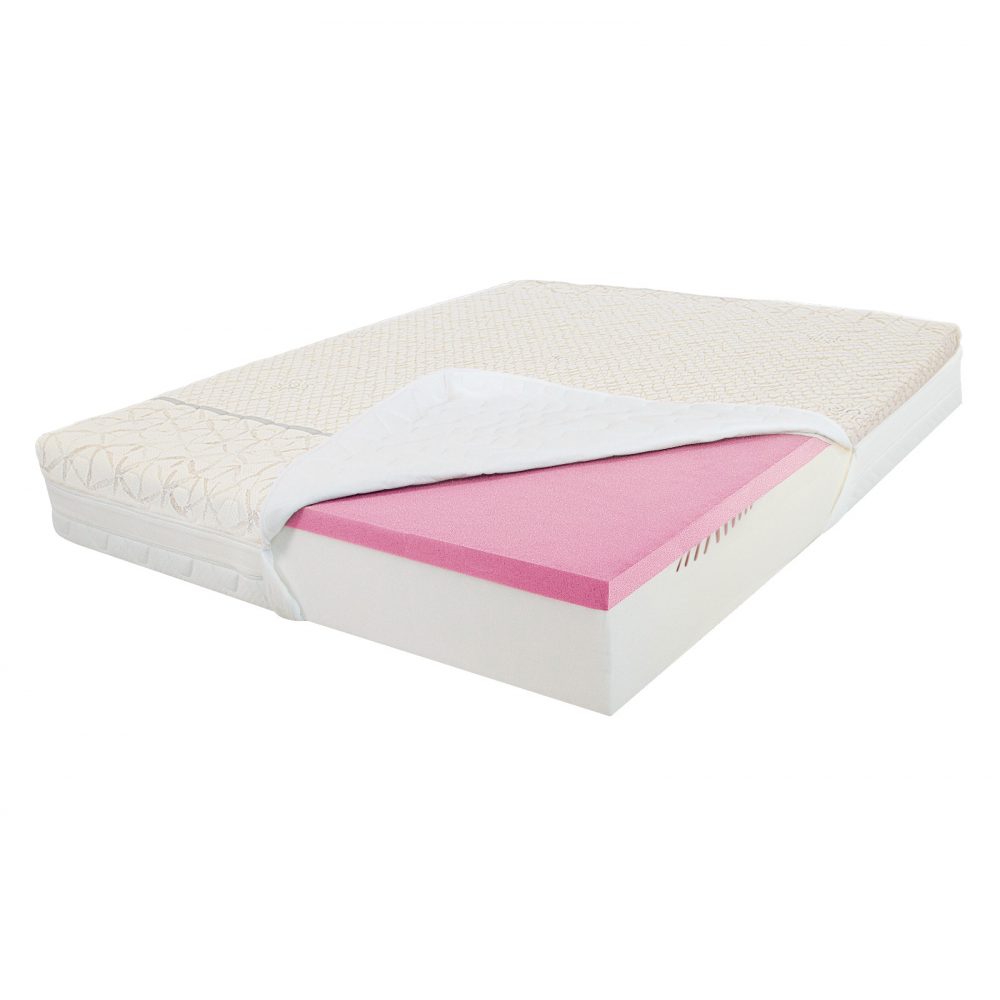 Saltea de pat Ortopedica , Bio Bumbac Reversibila, 26 cm, 190 x 200