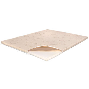 Topper Saltea Super Ortopedic, 6.5 cm, Bio Bumbac, 140 x 190 cm