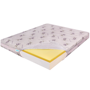 Saltea de pat Ortopedica, Memory HD 17+5+1, Lavanda Strong, 200x220