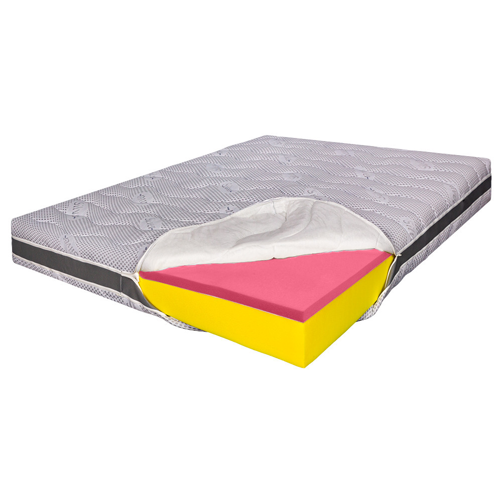 Saltea de pat Super Ortopedica 120x190 – Husa Ioni de Argint, 23 cm, Reversibila, Hotel Range
