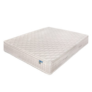 Saltea de pat Ortopedica cu Arcuri Pocket, 90×200 – Spuma cu memorie, Bio Latex, Aloe Vera, fata vara-iarna, 29 cm, Hotel Range