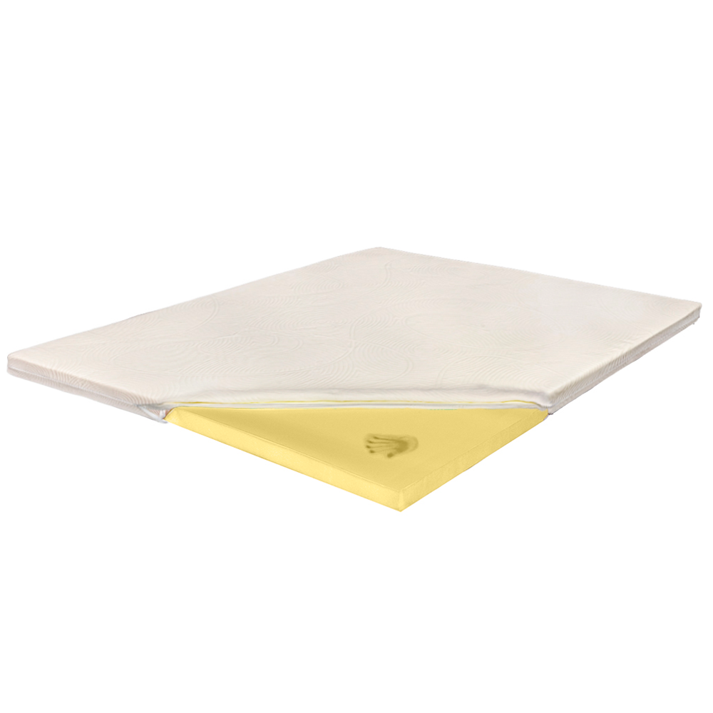 Topper 100% Memory, 130 x 190 cm - 3,5 cm, Aloe Vera, Ergomed