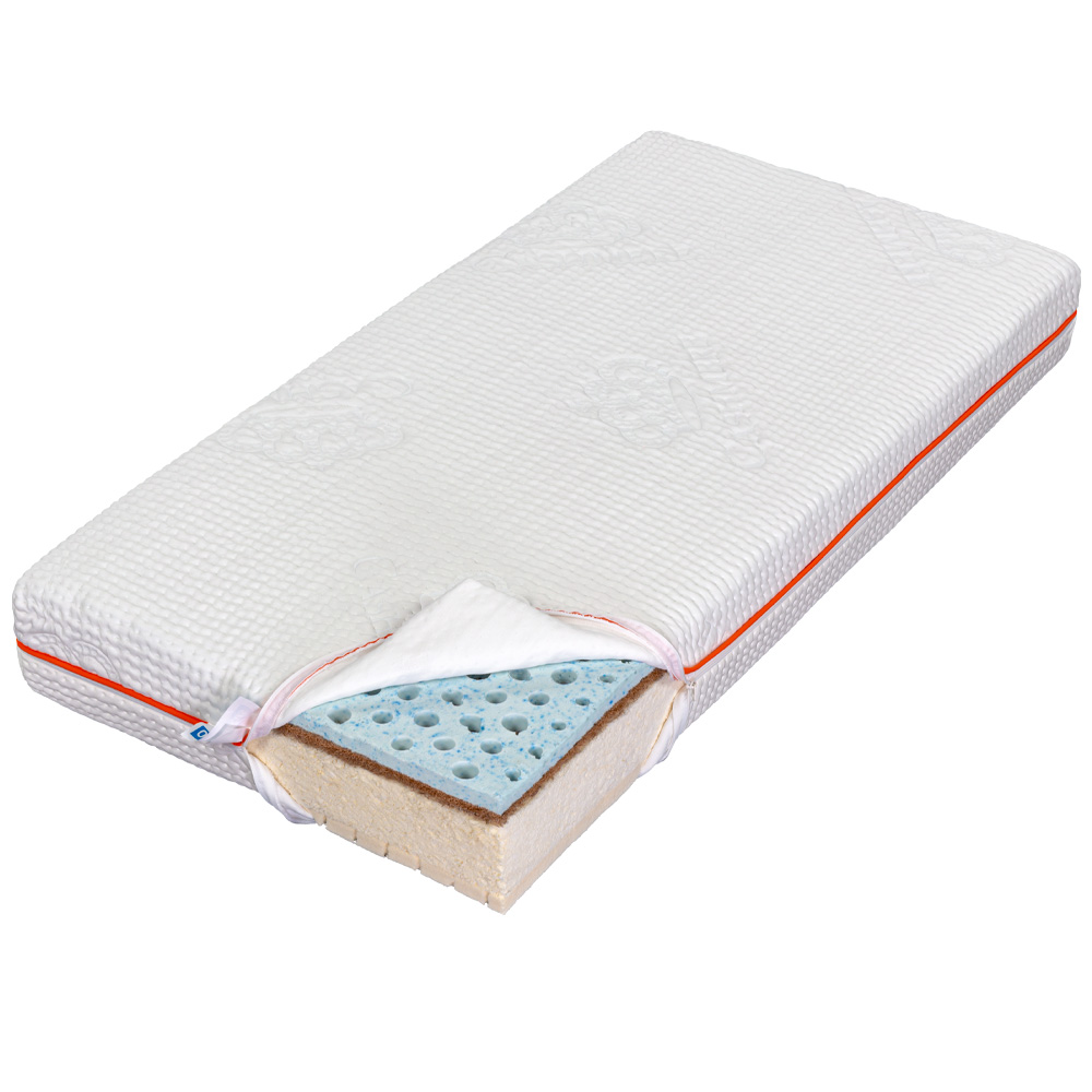 Saltea de pat pentru copii, 60x120- Baby Ecotrend PRO