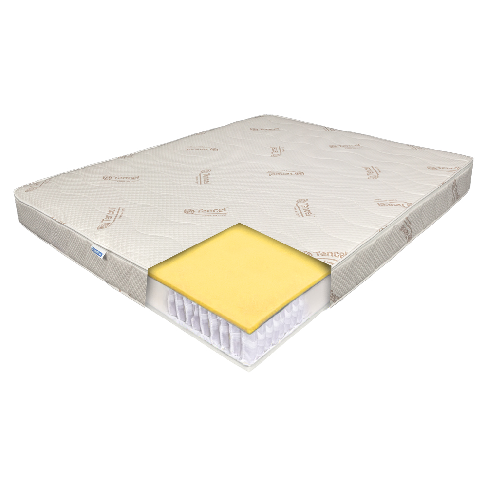 Saltea de Pat Ortopedica, Tencel Air Hybrid 3+12+3, Doua Fete, 200x200