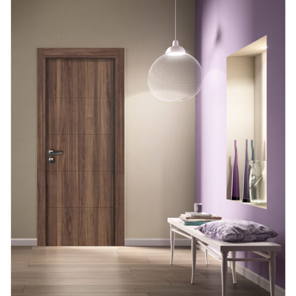 Usa de interior din MDF Idealine  model 9110  Gold walnut  2010/810 - imagine 2