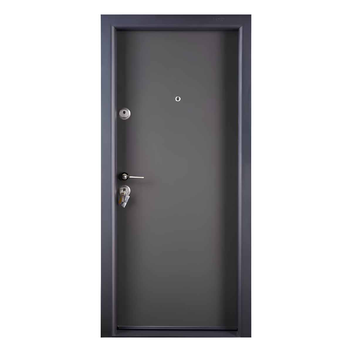 Usa metalica exterior Mega Door EKOPLUS 9000 Gri antracit dreapta
