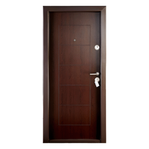 Usa metalica exterior Mega Door Ekoplus 9100 Wenge stanga