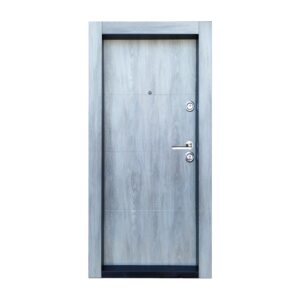 Usa metalica exterior Velista Portal Grey Oak 2000X880 mm stanga