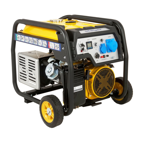 Generator open-frame, Stager FD 10000ER Automatic, 8.5kW, monofazat, benzina, pornire electrica