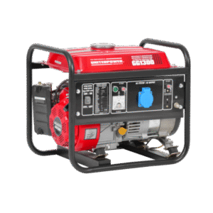 Generator de Curent 2.4 CP, 1100 W, 2.4 CP, (Benzina), AVR, 1 priza 12V+1 Priza 220 V - Hecht GG1300