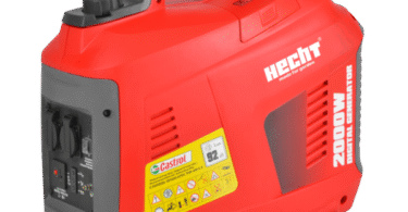 Generator de Curent 3 CP, 2000 W, (Benzina), 1 Priza 12V + 1 Priza 220 V - Hecht GG2000i